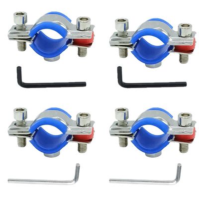 4-Pack Sinking Office Chair Repair Clamps, 25–28 mm