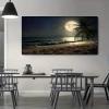 CHAOJIART Lazy Beach Sunset Canvas Wall Art, Nordic-Style Poster, 60 x 120 cm, Unframed view 3