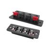 1/2/5-Piece WP4 4-Pin 4-Position Audio Speaker Terminal Spring-Loaded Push-In/Release Jack Wire Connector Square Aging Test Clip, IINKUEYK (One Size) view 2