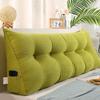 OBABO Backrest Pillow, Reading Pillow for Bed and Sofa, Wedge Cushion, Green, 180 × 50 × 20 cm view 1