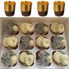 100 Brown Paper and Aluminum Foil Cupcake Muffin Liners view 3