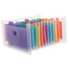 4-Piece Accordion File Organizer Folder, Multi-Compartment PVC Document Holder, SEWACC view 2