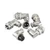 IINKUEYK GX16 Right-Angle Aviation Plug Socket, 2–9 Pin Options, 7-Pin/10 Sets view 1