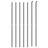 LXYZWRW Fence & Barrier Chain-Link Fence with Flange, Anthracite, 2.2 x 10 m view 3