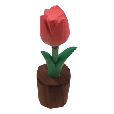 Zaoalife Handcrafted Wooden Flower Ornament