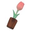 Zaoalife Handcrafted Wooden Flower Ornament view 4