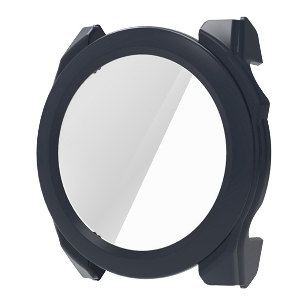 zZjoOoj Case for Garmin Fenix 8 43mm, Protective Hard PC Case with Screen Protector, Scratch-Resistant, Ultra-Thin, Ink Blue