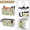 Bunk Bed Storage Bag with Pockets, Vintage Dinosaur view 4