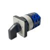 Transfer Rotary Cam Switch, 10 A, 3 Positions, 2 Poles, Power Supply, One-of-Three Signal Control Selector, LW26-10/2, IINKUEYK (Silver Panel) view 4