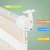 Homland Double Roller Blind, 75 x 200 cm, Clamp-Fit, No Drilling, Linen view 3