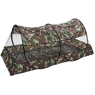 Large Outdoor Mosquito Net, 220 x 120 x 73 cm, for Two People, No Installation Required, Easy to Store (Type B)