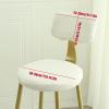 Mswborml Stretch Bar Stool Cover with Round Backrest view 2