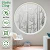 Privacy Window Film 75 x 1000 cm, Opaque Static Cling, No Adhesive, Reusable, Bamboo view 3