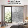 Static Cling Privacy Window Film, Opaque, 43.3 x 315 in, Reusable, No Adhesive view 2