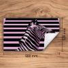 TMK ArtDeko One-Piece Stove Cover, Vinyl Ceramic Hob Protector, 90 x 52 cm, Purple Zebra view 2