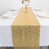 Blausky Sequin Table Runner, White, 30 x 220 cm view 3