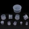 BCOMFY 10-Piece Plastic Edge Covers for Holes, Pipes and Furniture Threads, Round Bolt-End Caps (T-M42) view 2