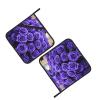 Phayah Purple Rose Pot Holders, 20.3 x 20.3 cm, with Loop, Heat-Resistant, 2-Piece Set view 2