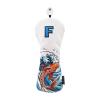 rockible Golf Wood Headcover, PU Golf Club Protector, White FW view 1