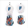 rockible Golf Wood Headcover, PU Golf Club Protector, White FW view 4