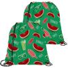 VAPOKF 2-Pack Drawstring Gym Bags, PE Sports Bags, Multicolor view 1