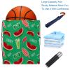 VAPOKF 2-Pack Drawstring Gym Bags, PE Sports Bags, Multicolor view 2