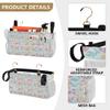 Bedside Organizer with Pockets, Mermaid and Sea Creature Design view 4
