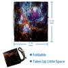 VAPOKF Drawstring Gym Bags, Polyethylene, Large Cord, Swim Trainer Bag, Customizable, for School, Gym, Sports, Travel, Star Nebula Space, 2-Pack view 4