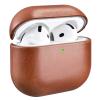 ICARER Leather Case for AirPods 5 (2026)/AirPods 4, Brown view 1