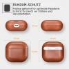 ICARER Leather Case for AirPods 5 (2026)/AirPods 4, Brown view 4