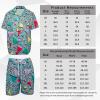 OPAEHJF Men’s 80s/90s Costume Tracksuit with Bucket Hat and Sunglasses, Green, M view 4