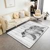 3D Wild Animals and Jungle Landscape Kids' Rug, Non-Slip Washable Flannel, 120 x 160 cm view 1