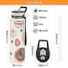 Mnsruu Avacodos Transparent Water Bottle with Straw, Water Color, Tritan, BPA-Free, 1,000 ml view 4