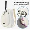 Generic Tennis Racket Bag, Badminton Backpack with Adjustable Shoulder Straps view 4