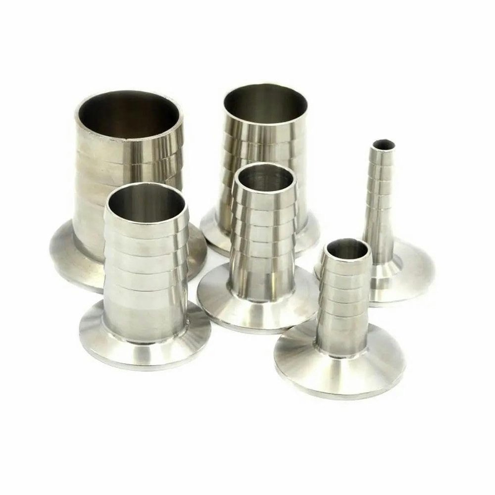 8 mm 10 mm 16 mm Hose Connector, Sanitary Fitting, Tri-Clamp Type, Clamp, 304 Stainless Steel, for Home Brewing—12.7 mm Clamp, 40 mm