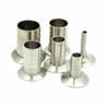 8 mm 10 mm 16 mm Hose Connector, Sanitary Fitting, Tri-Clamp Type, Clamp, 304 Stainless Steel, for Home Brewing—12.7 mm Clamp, 40 mm view 1