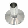 8 mm 10 mm 16 mm Hose Connector, Sanitary Fitting, Tri-Clamp Type, Clamp, 304 Stainless Steel, for Home Brewing—12.7 mm Clamp, 40 mm view 2
