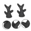 OUNONA 6-Piece Decorative Helmet Horns, Reusable Fake Antler Decorations for Motorcycle Helmets view 3