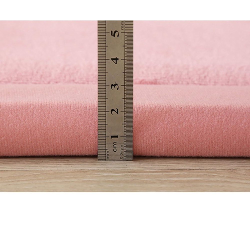 Soft Non-Slip Coral Velvet Kids Floor Mat, 80 × 200 cm