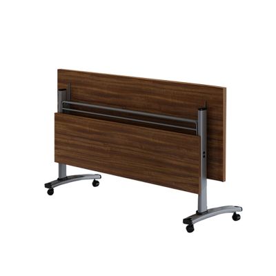 Folding Meeting Table with Casters, Modern Conference Table