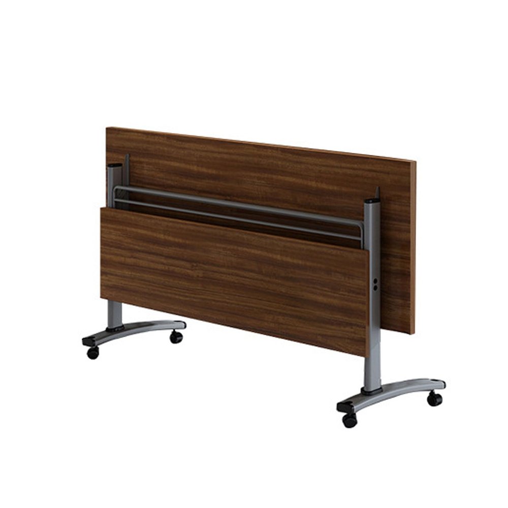Folding Meeting Table with Casters, Modern Conference Table