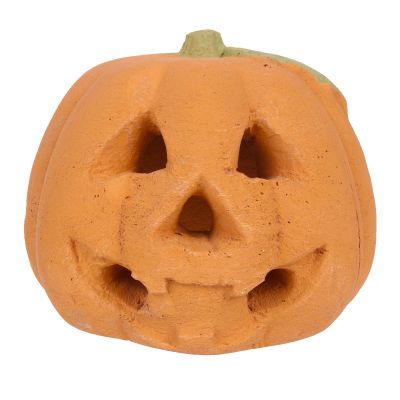 Halloween Ceramic Pumpkin Fire Pit Insert