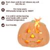 Halloween Ceramic Pumpkin Fire Pit Insert view 3