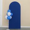 Hiseng Polyester Photography Backdrop, Solid Dark Blue, 5 ft (150 x 65 cm) view 1