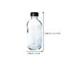 OUNONA Thick-Walled Glass Reagent Bottles, 120 mL, 12-Pack view 2