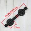 Industrial-Style Cabinet and Barn Door Handles view 2