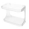 RORPOIR Double-Layer PET Bathroom Countertop Organizer view 1