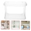 RORPOIR Double-Layer PET Bathroom Countertop Organizer view 3