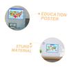 Solar System Educational Map for School, Parties, and Classroom Use view 3
