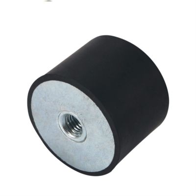 DQZRTUECA Threaded Anti-Vibration Rubber Mount, M8 x 40 x 20 mm